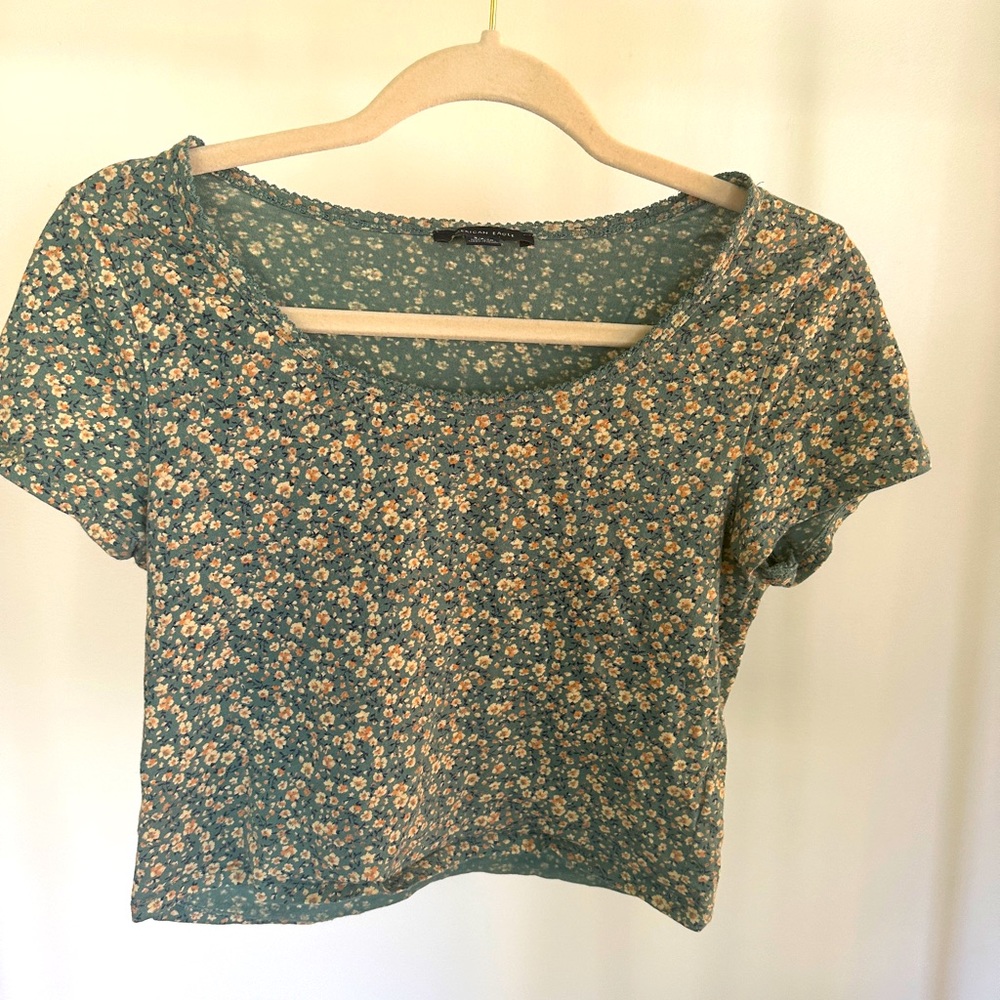 SOLD American eagle crop top